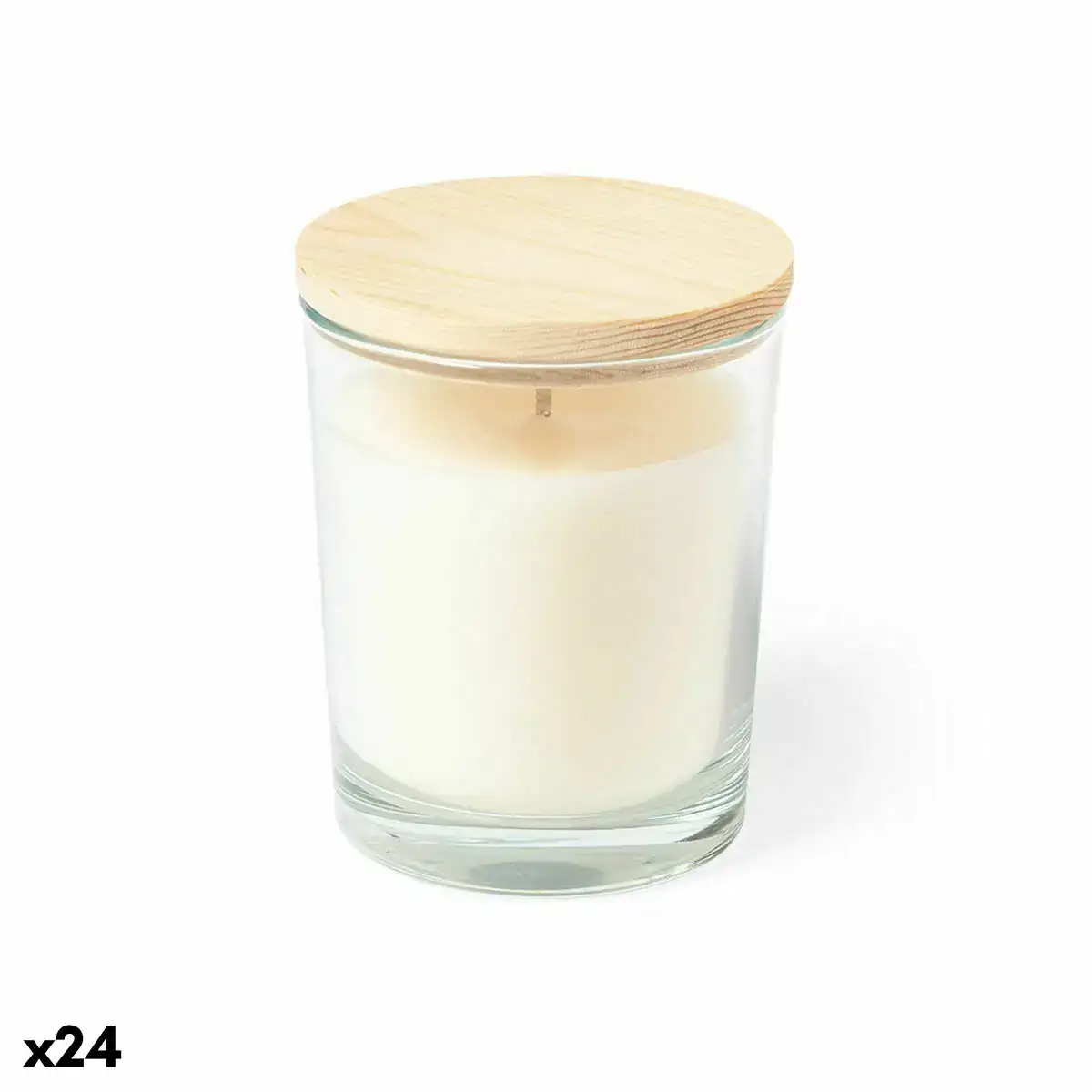 Bougie parfumee 142703 blanc vanille 24 unites _7337. DIAYTAR COTE D'IVOIRE - Votre Destination Shopping de Choix. Explorez notre boutique en ligne et découvrez des trésors qui reflètent votre style et votre passion pour l'authenticité.
