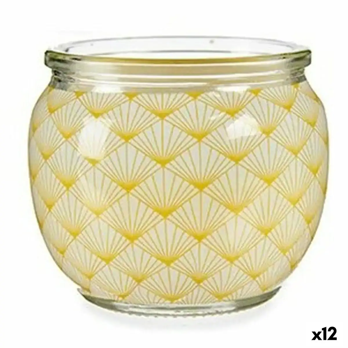 Bougie parfumee citrique 7 5 x 6 3 x 7 5 cm 12 unites _1445. DIAYTAR COTE D'IVOIRE - Là où Chaque Produit Évoque une Émotion. Parcourez notre catalogue et choisissez des articles qui vous touchent et qui enrichissent votre expérience.