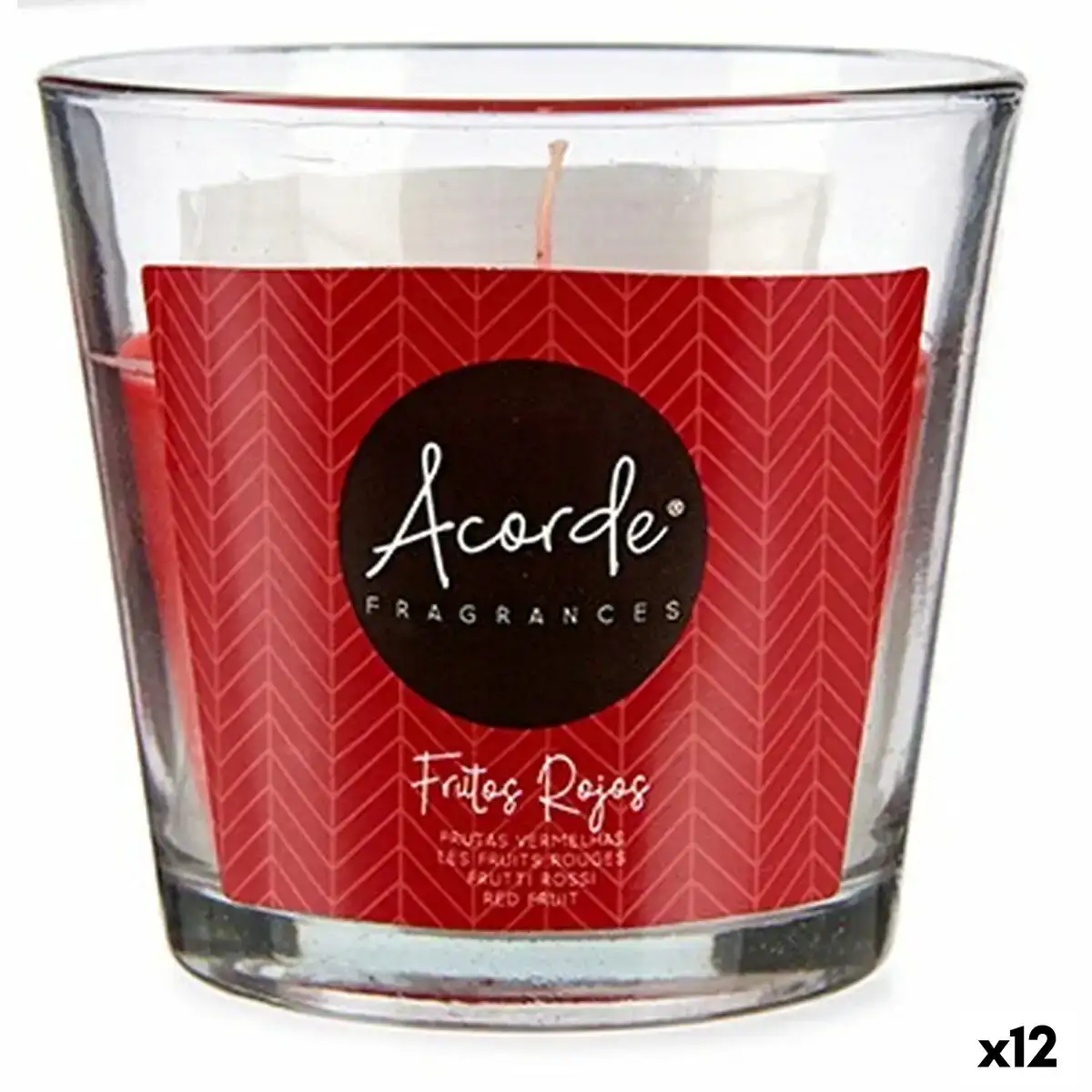 Bougie parfumee fruits rouges 12 unites _1169. DIAYTAR COTE D'IVOIRE - L'Art de Choisir, l'Art de Vivre. Explorez notre univers de produits soigneusement sélectionnés pour vous offrir une expérience shopping riche et gratifiante.