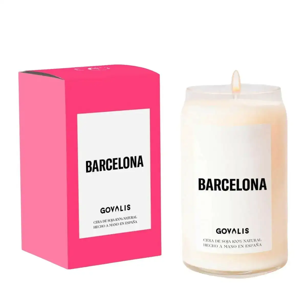 Bougie parfumee govalis barcelona 500 g _9498. DIAYTAR COTE D'IVOIRE - L'Essence de la Tradition et de la Modernité réunies. Explorez notre plateforme en ligne pour trouver des produits authentiques du Côte d'Ivoire, tout en découvrant les dernières tendances du monde moderne.