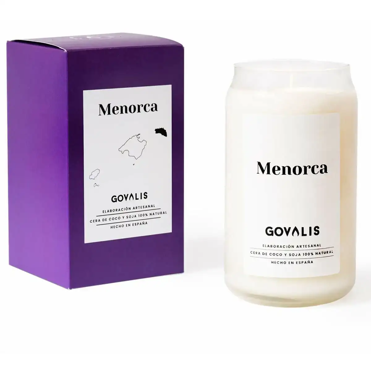 Bougie parfumee govalis menorca 500 g _1643. DIAYTAR COTE D'IVOIRE - Où le Shopping Devient une Aventure Culturelle. Plongez dans notre univers de produits qui célèbrent l'héritage et l'artisanat du Côte d'Ivoire.