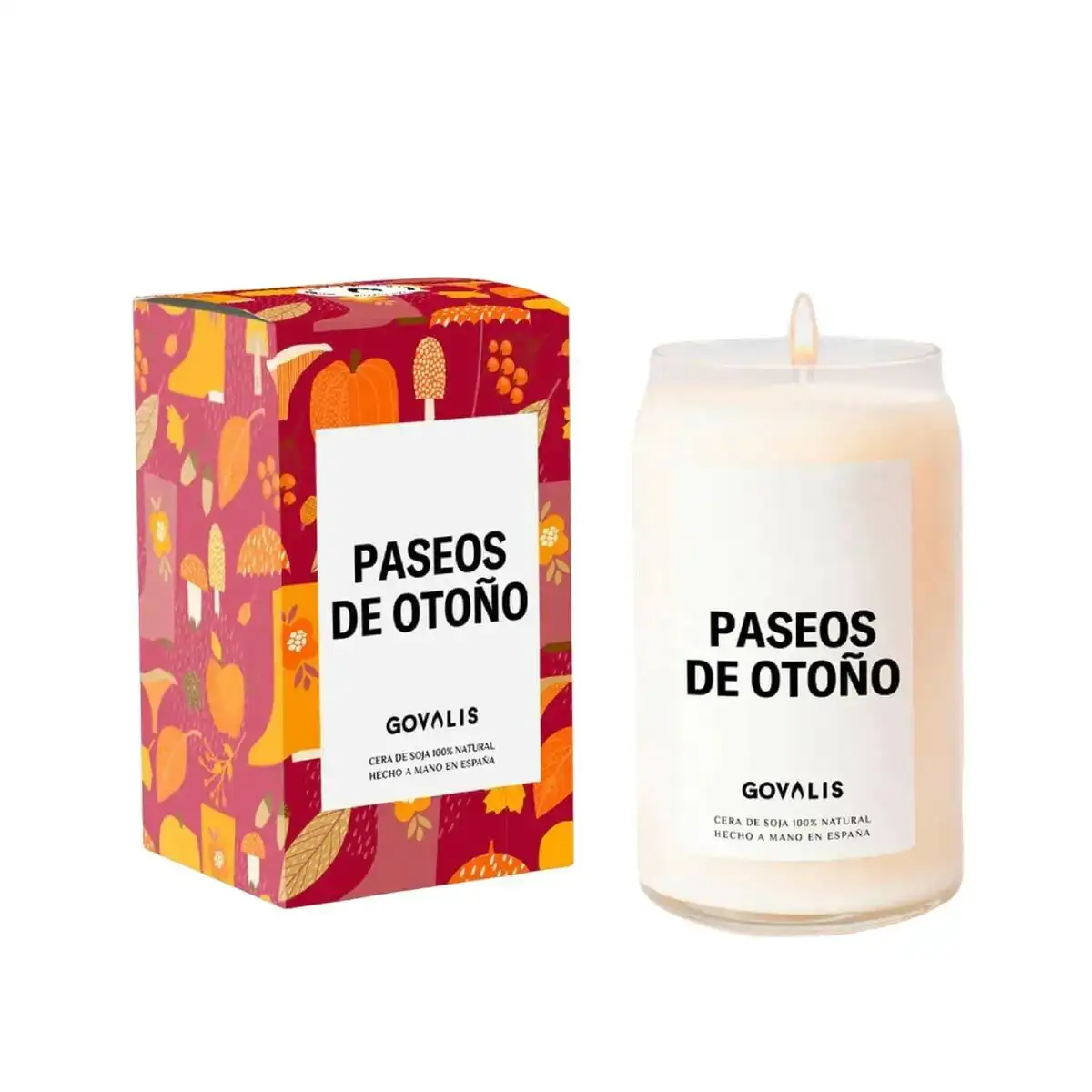 Bougie parfumee govalis paseos de otono 500 g _4723. Bienvenue chez DIAYTAR COTE D'IVOIRE - Où Choisir est un Voyage. Plongez dans notre plateforme en ligne pour trouver des produits qui ajoutent de la couleur et de la texture à votre quotidien.