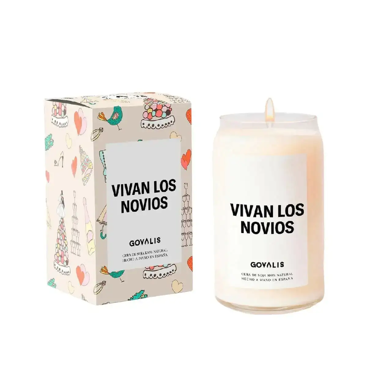 Bougie parfumee govalis vivan los novios 500 g _3690. DIAYTAR COTE D'IVOIRE - Où Choisir Devient une Expérience Personnalisée. Explorez notre boutique en ligne pour découvrir des produits qui s'adaptent à votre style et à votre essence.