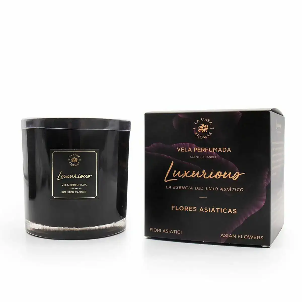 Bougie parfumee la casa de los aromas luxurious asain flowers 650 g _9073. DIAYTAR COTE D'IVOIRE - Là où Chaque Produit a son Propre Éclat. Explorez notre boutique en ligne et trouvez des articles qui ajoutent de la brillance à votre quotidien.