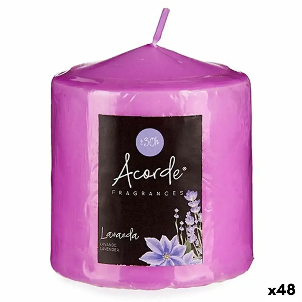 Bougie parfumee lavande violet 7 x 8 x 7 cm 48 unites _1796. DIAYTAR COTE D'IVOIRE - Votre Destination Shopping Inspirante. Explorez notre catalogue pour trouver des articles qui stimulent votre créativité et votre style de vie.