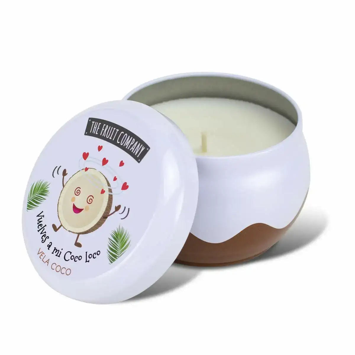 Bougie parfumee the fruit company 150 g coco_1469. DIAYTAR COTE D'IVOIRE - Où Chaque Produit est une Promesse de Qualité. Explorez notre boutique en ligne et choisissez des produits qui répondent à vos exigences élevées.