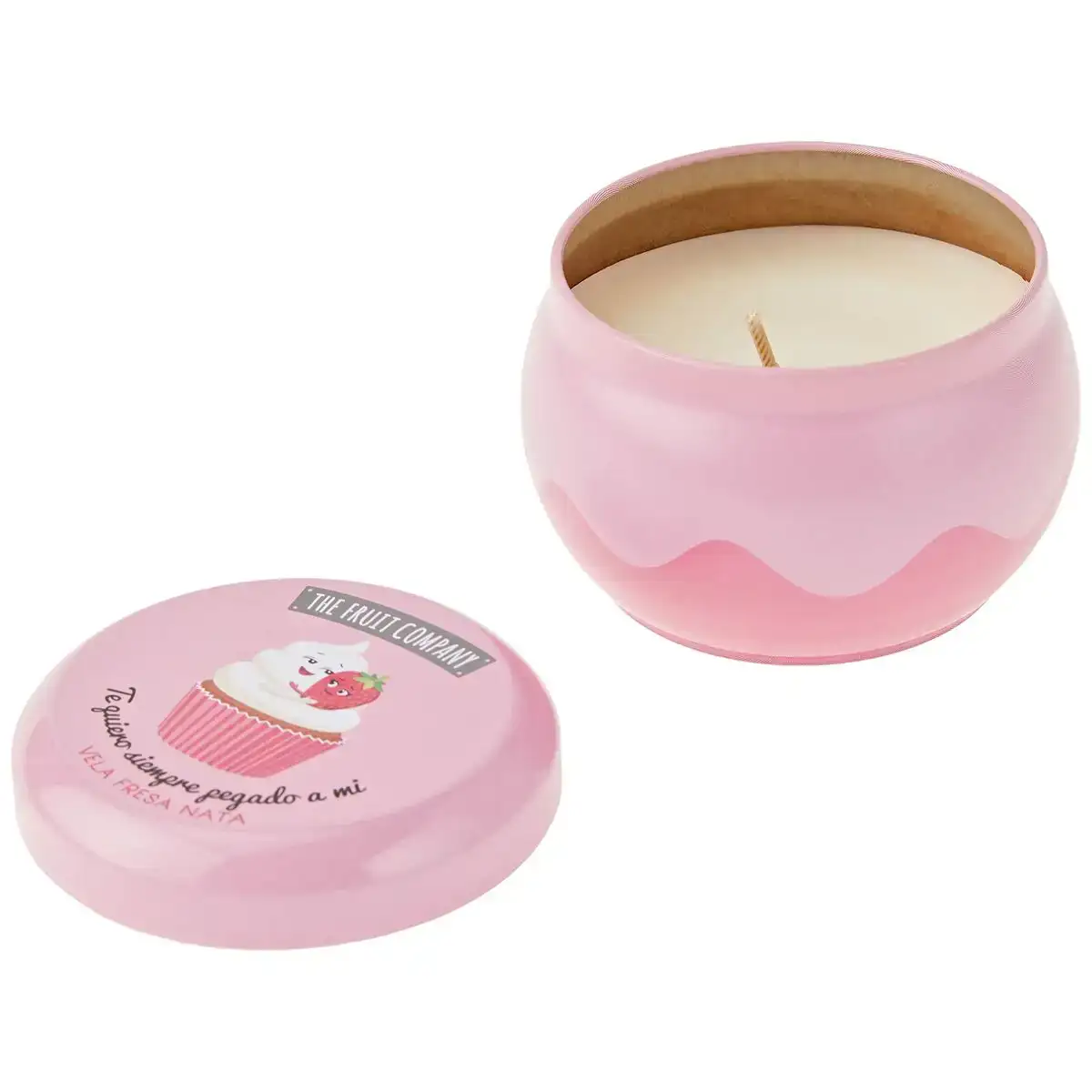 Bougie parfumee the fruit company fraise 150 g creme_9379. Bienvenue chez DIAYTAR COTE D'IVOIRE - Où le Shopping Devient un Plaisir. Découvrez notre boutique en ligne et trouvez des trésors qui égaieront chaque jour de votre vie.