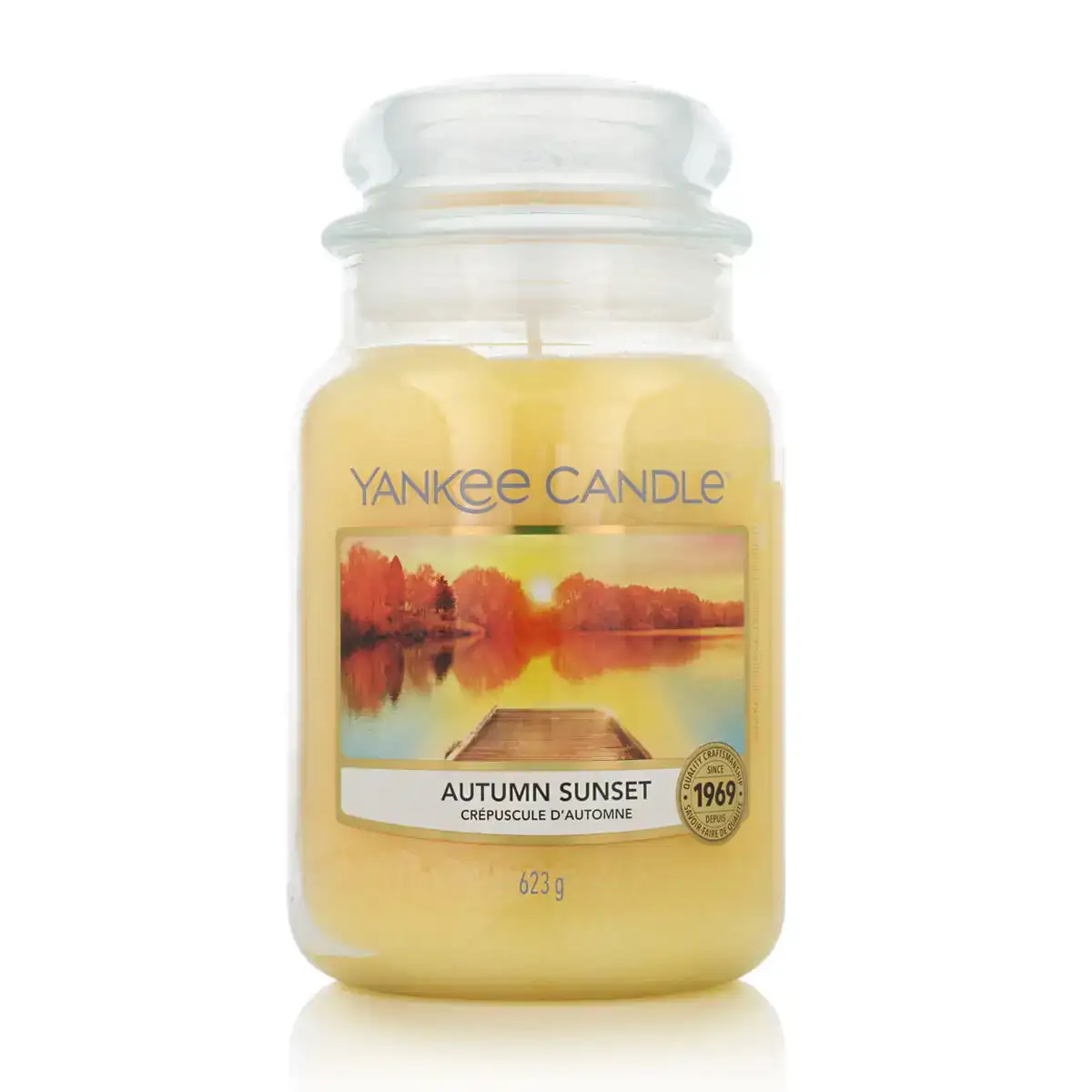 Bougie parfumee yankee candle autumn sunset 623 g_1651. DIAYTAR COTE D'IVOIRE - Là où Vos Rêves Prendent Forme. Plongez dans notre catalogue diversifié et trouvez des produits qui enrichiront votre quotidien, du pratique à l'exceptionnel.