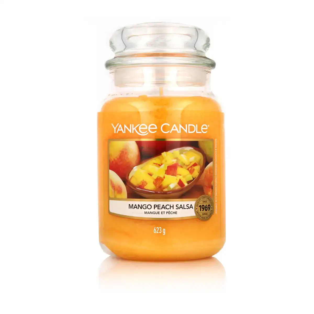 Bougie parfumee yankee candle mango peach salsa 623 g_2878. DIAYTAR COTE D'IVOIRE - L'Art de Choisir, l'Art de Vivre. Parcourez notre boutique en ligne et découvrez des produits qui transforment chaque choix en une expérience enrichissante.