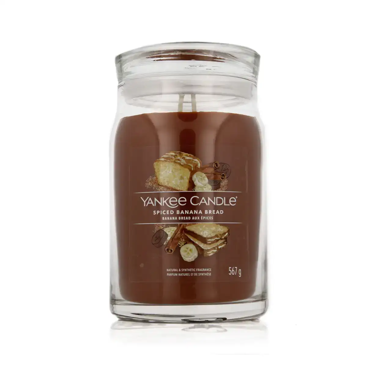 Bougie parfumee yankee candle spiced banana bread 567 g_5271. DIAYTAR COTE D'IVOIRE - Votre Compagnon Shopping, Votre Style Unique. Explorez notre boutique en ligne pour dénicher des trésors qui expriment qui vous êtes, de la mode à la maison.