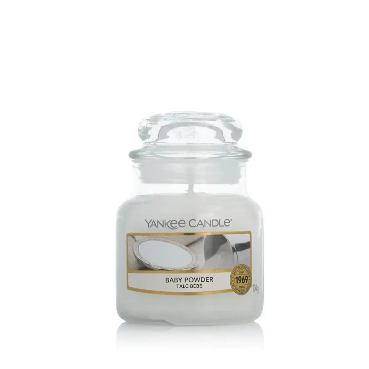 Bougie parfumee yankee candle talc en poudre 104 g _5008. DIAYTAR COTE D'IVOIRE - Là où Chaque Produit Est une Trouvaille. Explorez notre sélection minutieuse et découvrez des articles qui correspondent à votre style de vie et à vos aspirations.