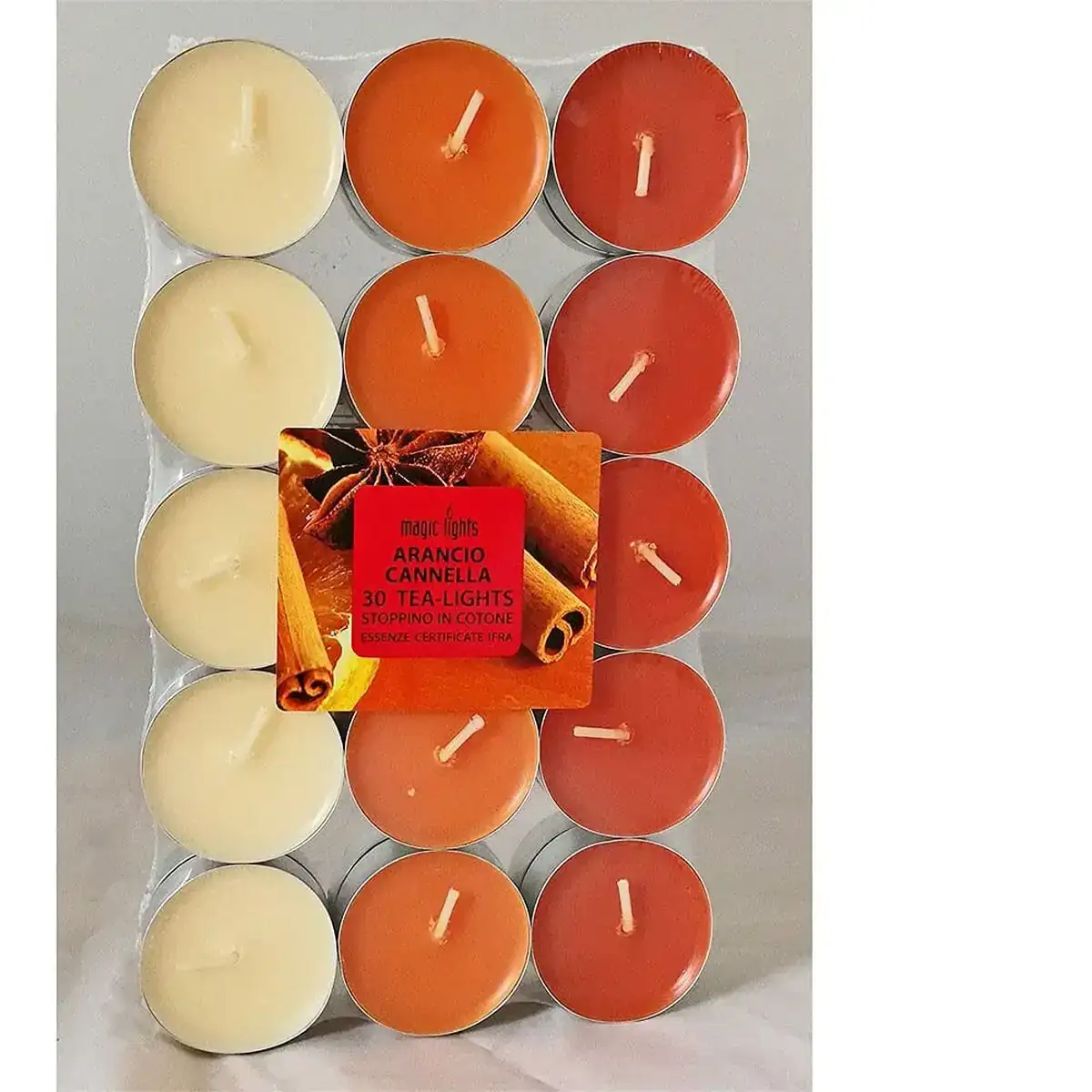 Bougies parfumees magic lights orange canelle cire_4510. DIAYTAR COTE D'IVOIRE - Où Choisir Devient une Expérience Personnalisée. Explorez notre boutique en ligne pour découvrir des produits qui s'adaptent à votre style et à votre essence.