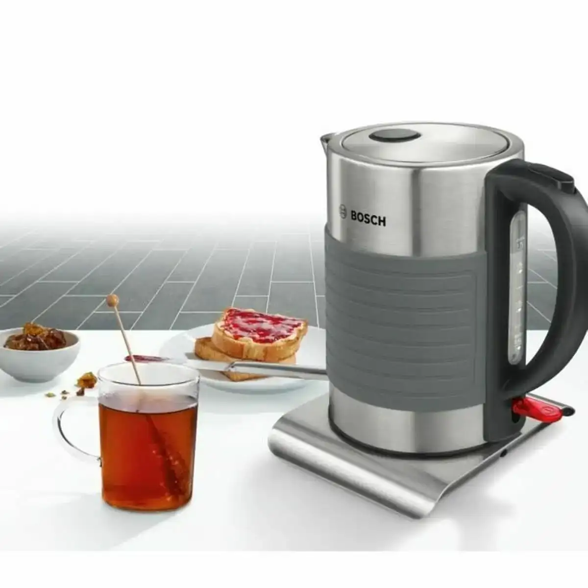 Bouilloire bosch twk7s05 gris noir gris acier inoxydable 2200 w 1 l 1 7 l_7146. DIAYTAR COTE D'IVOIRE - Votre Plaisir Shopping à Portée de Clic. Explorez notre boutique en ligne et trouvez des produits qui ajoutent une touche de bonheur à votre vie quotidienne.