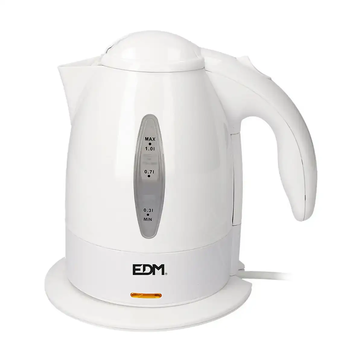 Bouilloire edm blanc multicouleur polypropylene 2200 w 1 l_8357. DIAYTAR COTE D'IVOIRE - Où l'Élégance Rencontré l'Accessibilité. Parcourez notre catalogue et trouvez des produits qui apportent une touche de sophistication à votre vie quotidienne sans compromettre votre budget.