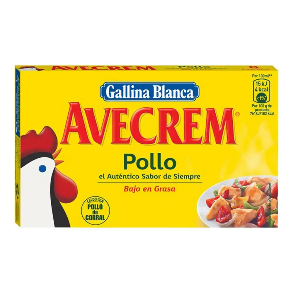 Bouillons avecrem poulet cachet 8 uds _8731. DIAYTAR COTE D'IVOIRE - Là où Chaque Produit Est une Trouvaille. Parcourez notre catalogue diversifié et découvrez des articles qui enrichiront votre quotidien, du pratique à l'insolite.