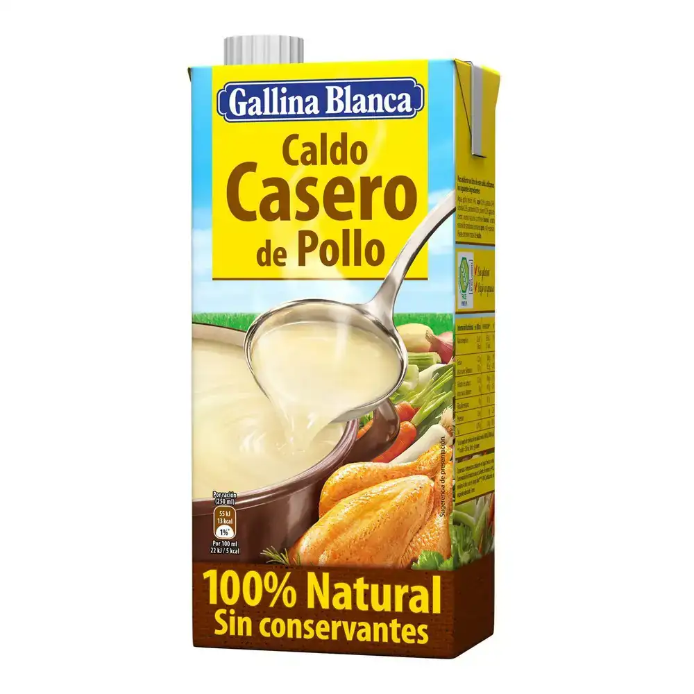 Bouillons gallina blanca poulet 1 l _2054. DIAYTAR COTE D'IVOIRE - Votre Paradis Shopping au Cœur du Côte d'Ivoire. Explorez notre boutique en ligne et découvrez des produits conçus pour enchanter chaque aspect de votre vie.
