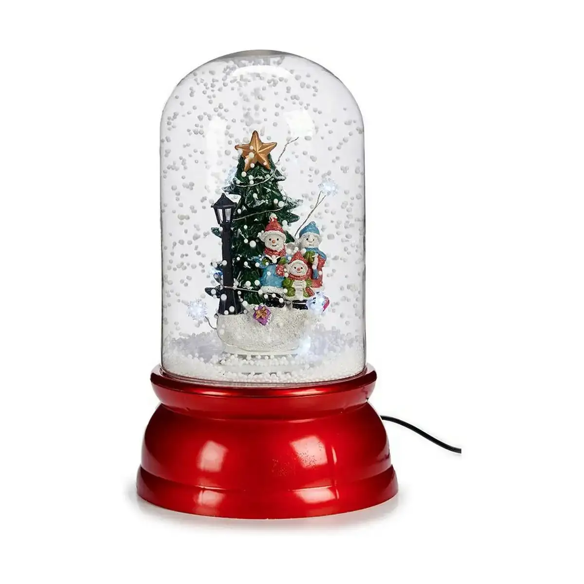 Boule de neige sapin de noel bonhomme de neige rouge plastique 18 x 30 x 18 cm_8064. Votre Destination de Choix: DIAYTAR COTE D'IVOIRE - Où l'Authenticité Rencontre la Commodité. Faites l'expérience de magasiner en ligne pour des articles qui incarnent la richesse culturelle et la modernité du Côte d'Ivoire.