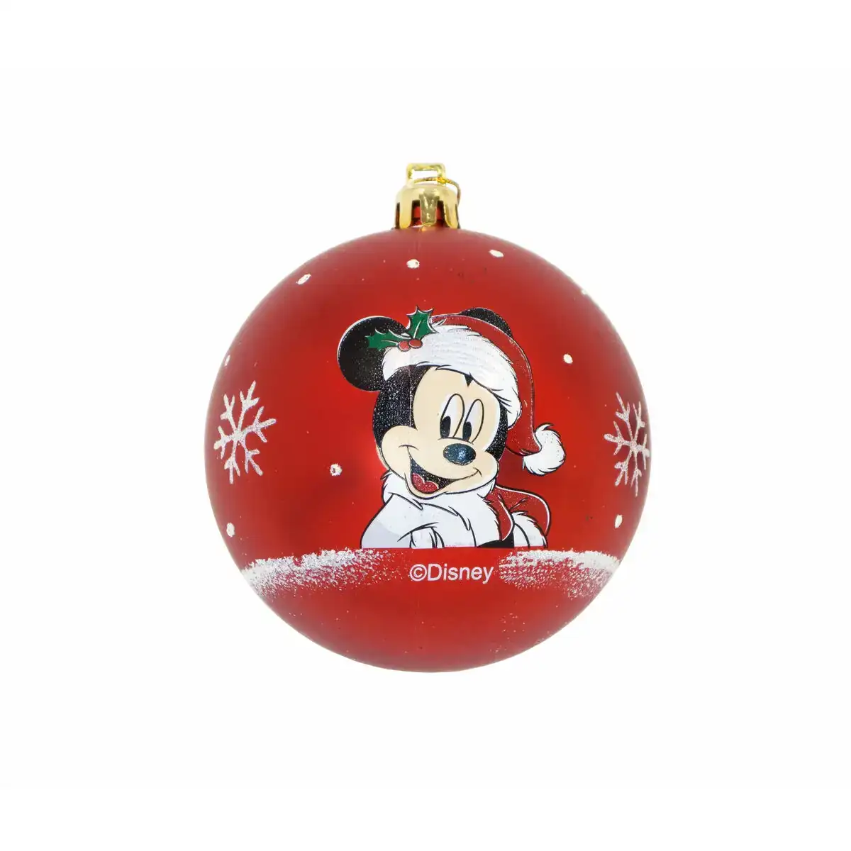 Boule de noel mickey mouse happy smiles 10 unites rouge plastique o 6 cm _1004. DIAYTAR COTE D'IVOIRE - Où Choisir est un Acte d'Amour pour le Côte d'Ivoire. Explorez notre boutique en ligne et choisissez des articles qui célèbrent la culture et l'artisanat du pays.