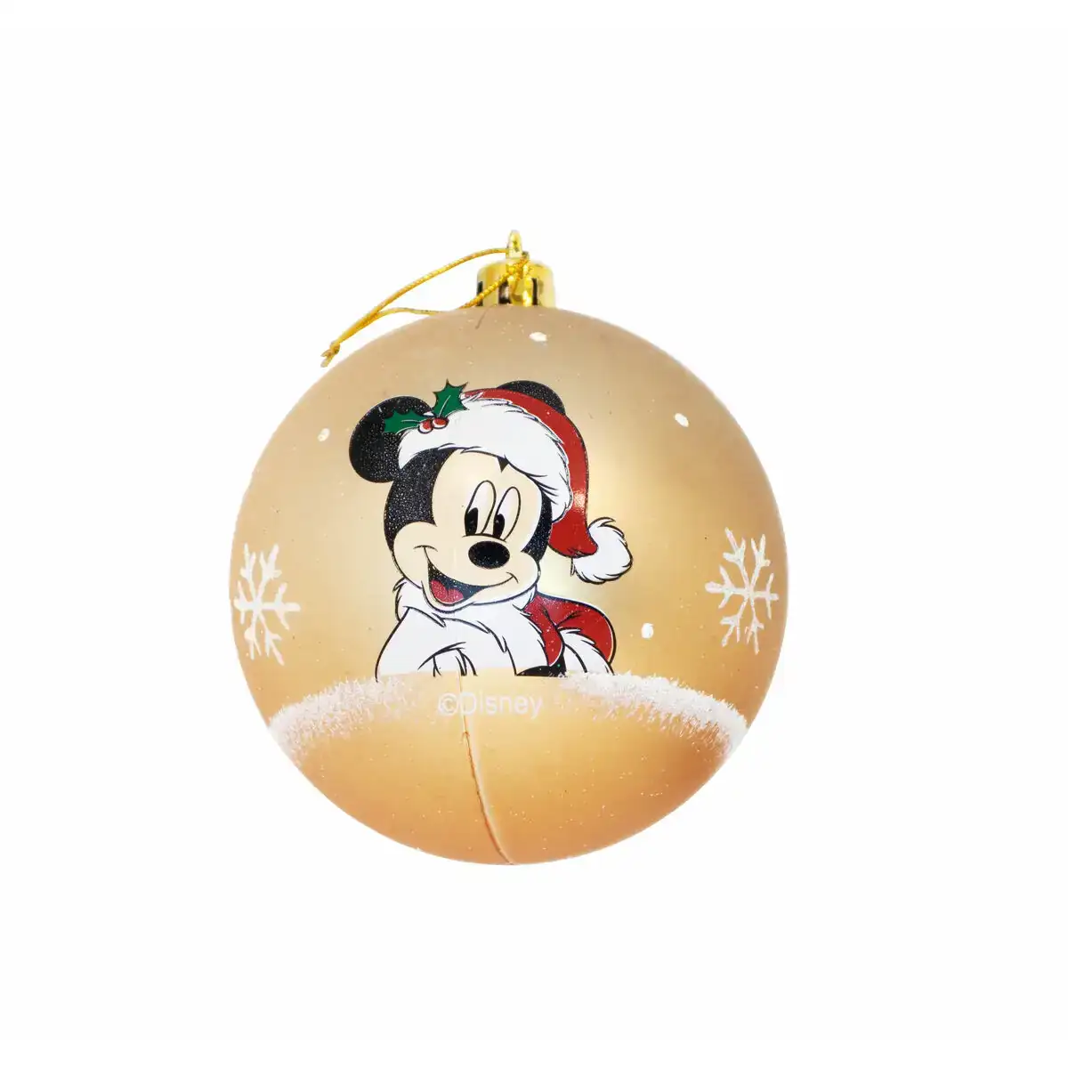Boule de noel mickey mouse happy smiles dore 10 unites plastique o 6 cm _1575. Bienvenue chez DIAYTAR COTE D'IVOIRE - Où le Shopping Devient une Aventure. Découvrez notre collection diversifiée et explorez des produits qui reflètent la diversité du Côte d'Ivoire.