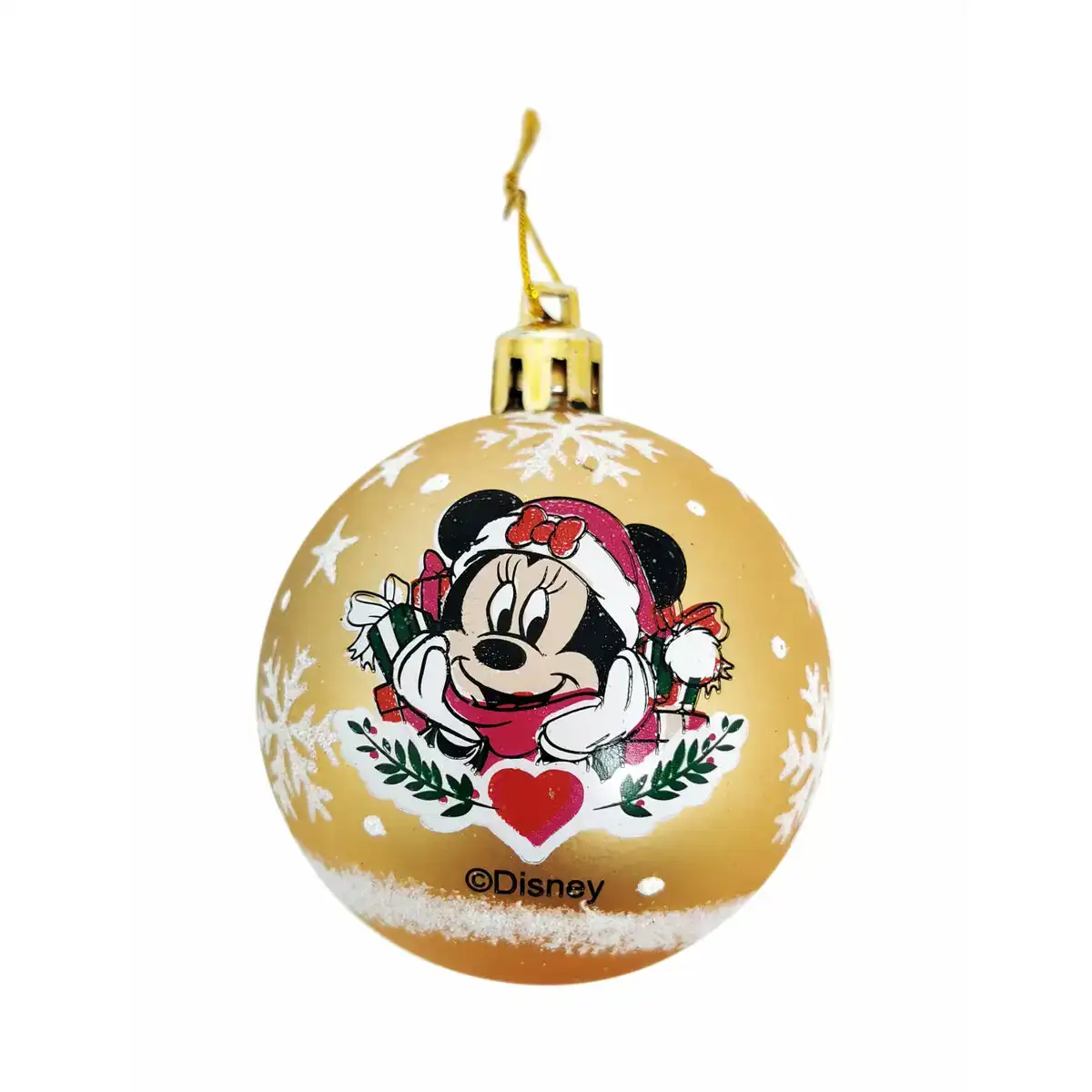 Boule de noel minnie mouse lucky dore 10 unites plastique o 6 cm _5908. Bienvenue chez DIAYTAR COTE D'IVOIRE - Là où les Désirs Prendent Vie. Explorez notre boutique en ligne et laissez-vous séduire par des articles qui font écho à vos aspirations et à votre style unique.
