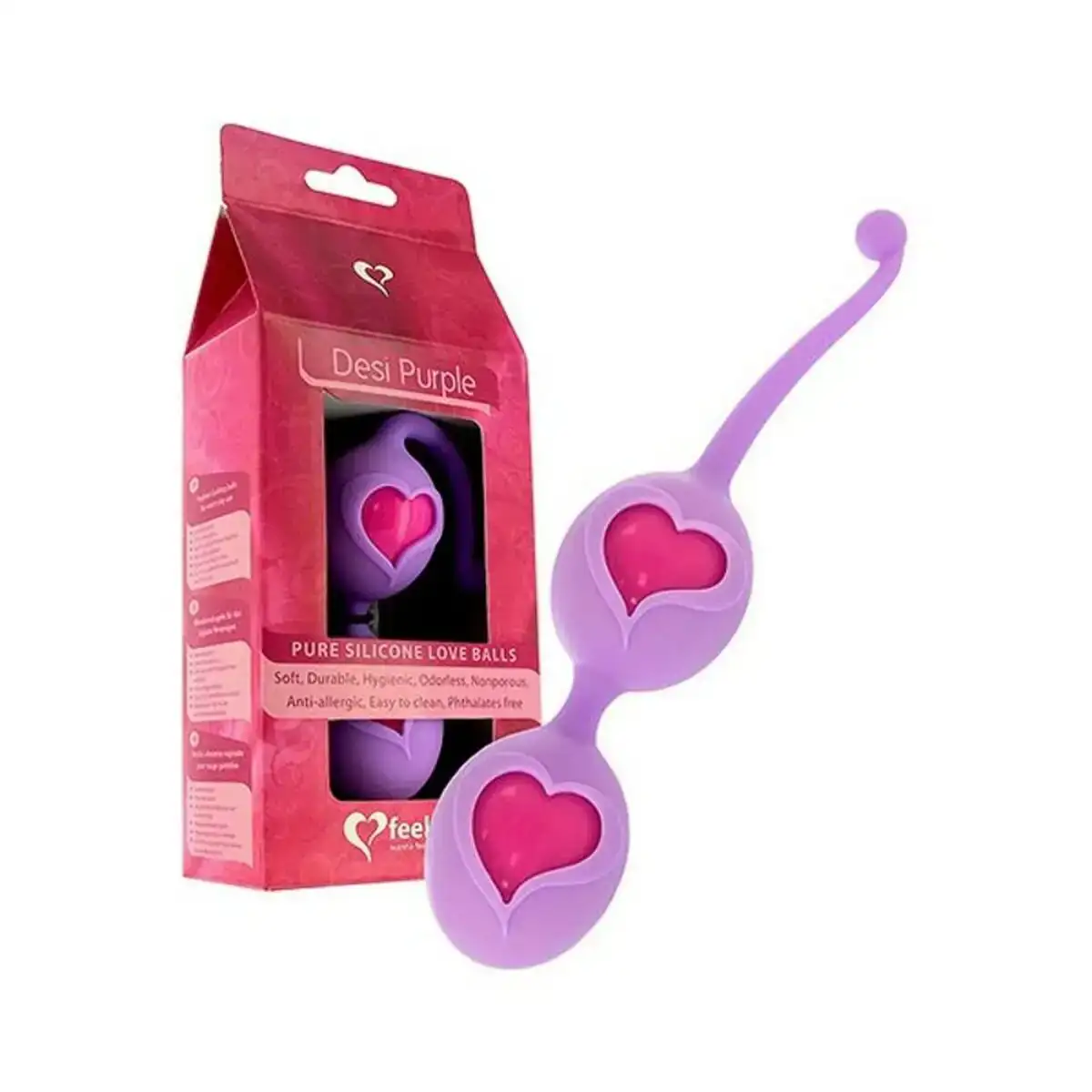 Boules d orgasme feelztoys desi purple silicone_4733. DIAYTAR COTE D'IVOIRE - Où le Shopping Devient une Aventure Culturelle. Plongez dans notre univers de produits qui célèbrent l'héritage et l'artisanat du Côte d'Ivoire.