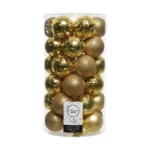 Boules de noel decoris dore o 6 cm_4042. Bienvenue sur DIAYTAR COTE D'IVOIRE - Votre Évasion Shopping Personnalisée. Parcourez notre collection unique et trouvez des articles qui reflètent votre style et votre individualité.