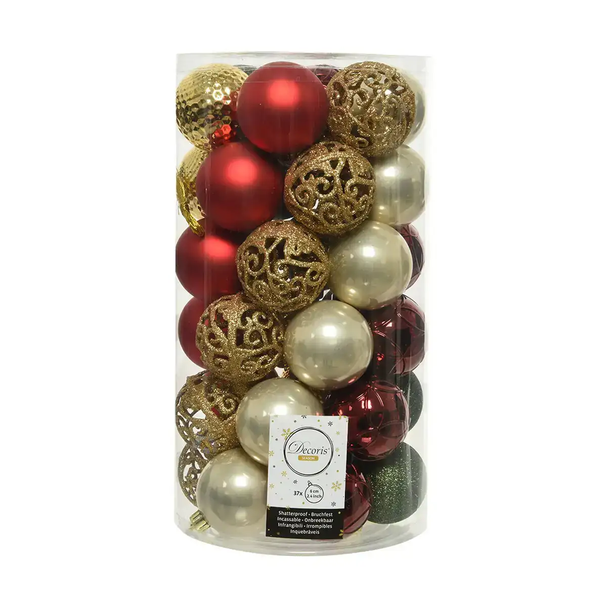 Boules de noel decoris multicouleur plastique o 6 cm_6319. DIAYTAR COTE D'IVOIRE - Votre Source d'Inspiration Shopping. Parcourez nos rayons et trouvez des articles qui vous inspirent, que ce soit pour votre style, votre maison ou votre vie quotidienne.