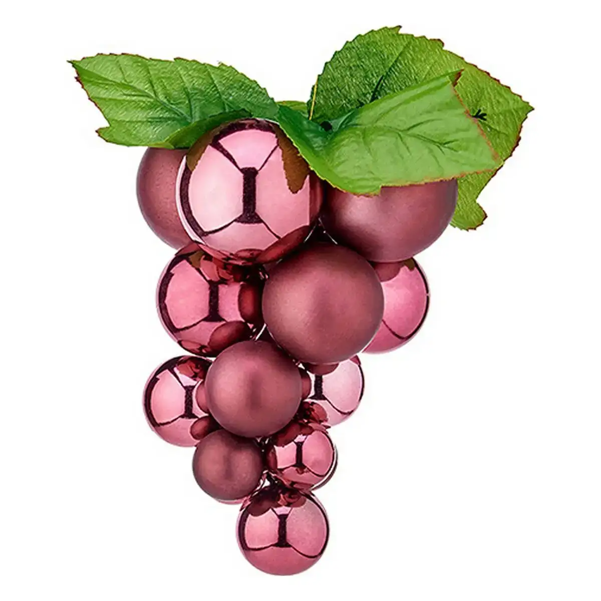 Boules de noel grand raisins 22 x 22 x 33 cm rose plastique_6600. DIAYTAR COTE D'IVOIRE - Où Votre Shopping Prend Vie. Explorez notre boutique en ligne pour trouver des articles qui vous ressemblent et qui ajoutent de l'éclat à votre quotidien.