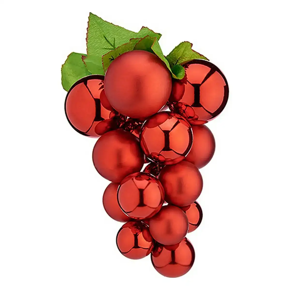 Boules de noel grand raisins rouge plastique_3740. Bienvenue sur DIAYTAR COTE D'IVOIRE - Où Chaque Produit a son Histoire. Découvrez notre sélection unique et choisissez des articles qui racontent la richesse culturelle et artistique du Côte d'Ivoire.