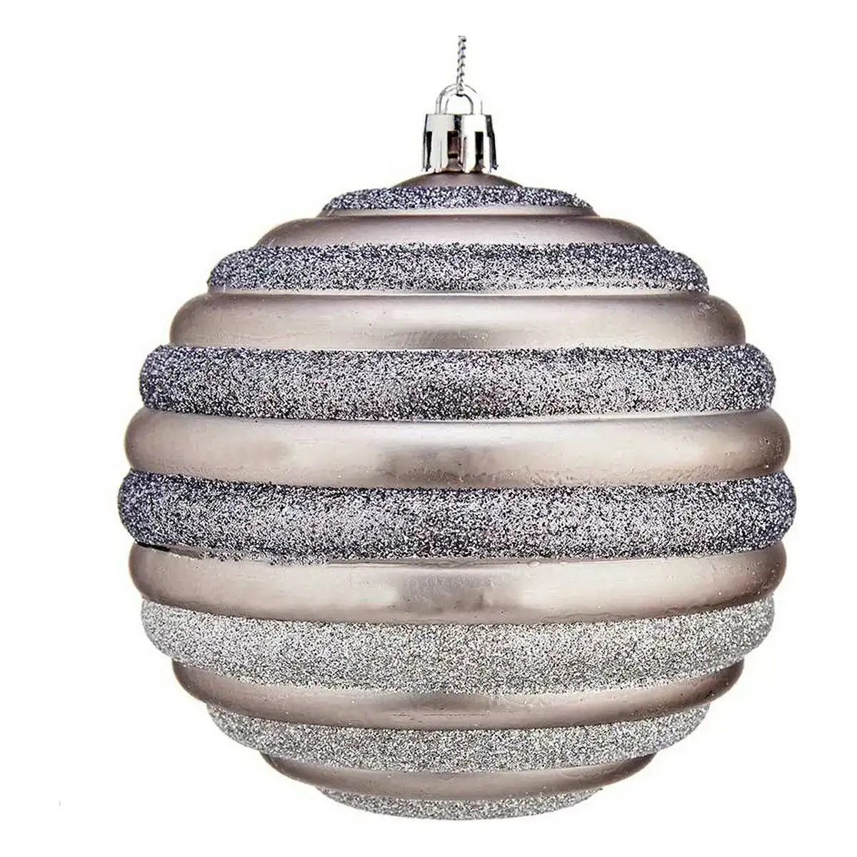Boules de noel o 10 cm argente plastique_3118. Bienvenue sur DIAYTAR COTE D'IVOIRE - Où l'Authenticité Rencontre le Confort. Plongez dans notre univers de produits qui allient tradition et commodité pour répondre à vos besoins.