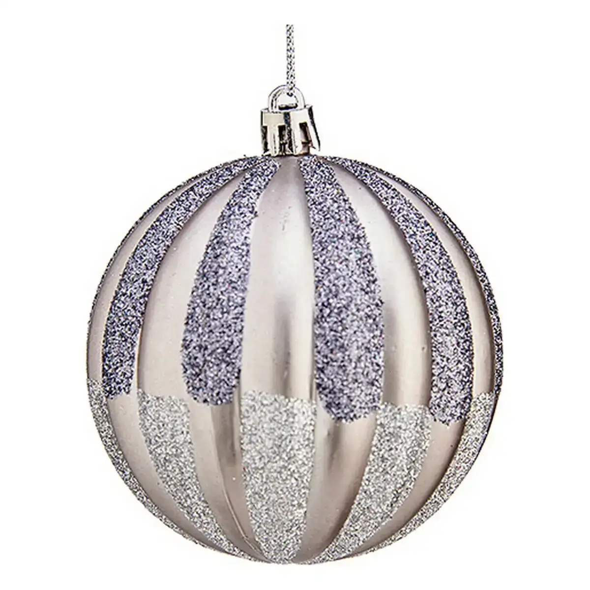 Boules de noel o 10 cm argente pvc_3906. Plongez dans l'Expérience DIAYTAR COTE D'IVOIRE - Où Chaque Produit a une Histoire. Explorez notre boutique en ligne pour trouver des articles qui incarnent la passion et la créativité du Côte d'Ivoire.