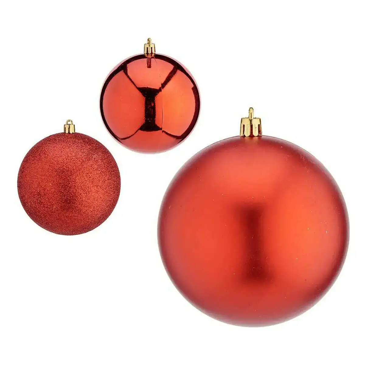 Boules de noel o 10 cm rouge plastique 10 x 10 x 60 cm_1182. DIAYTAR COTE D'IVOIRE - Où Chaque Produit a sa Place. Parcourez notre catalogue et choisissez des articles qui s'intègrent parfaitement à votre style et à votre espace.