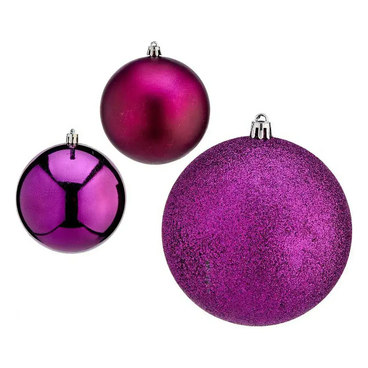 Boules de noel o 10 cm violet plastique 10 x 13 x 10 cm_5904. DIAYTAR COTE D'IVOIRE - Votre Destination pour un Shopping Inégalé. Naviguez à travers notre sélection minutieuse pour trouver des produits qui répondent à tous vos besoins.