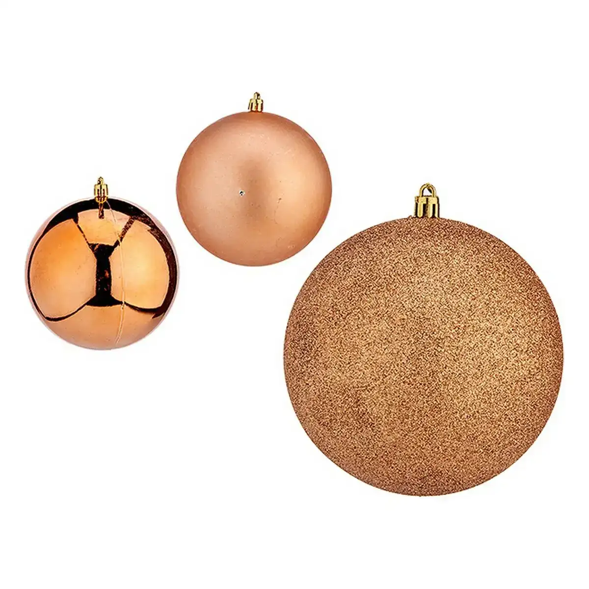 Boules de noel o 12 cm cuivre plastique 12 x 13 x 12 cm_8178. DIAYTAR COTE D'IVOIRE - Votre Portail Vers l'Élégance Accessible. Parcourez notre boutique en ligne pour découvrir des produits qui incarnent le luxe à des prix abordables.