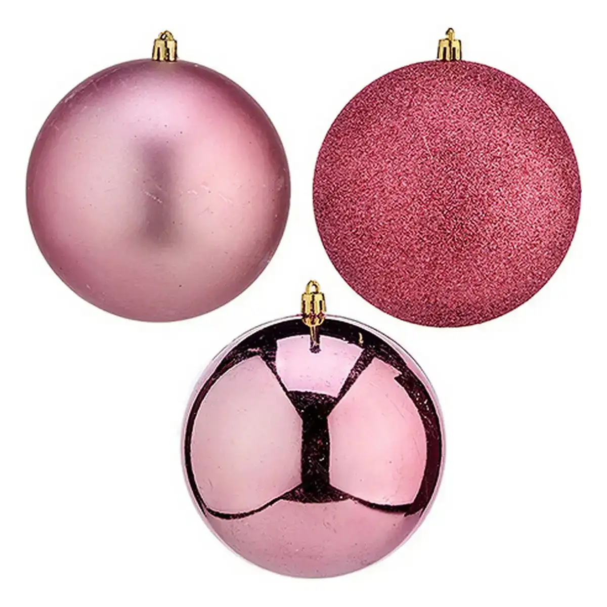 Boules de noel o 12 cm rose pvc_4785. DIAYTAR COTE D'IVOIRE - L'Art de Choisir, l'Art de S'émerveiller. Explorez notre boutique en ligne et choisissez des articles qui éveillent votre sens de l'émerveillement.