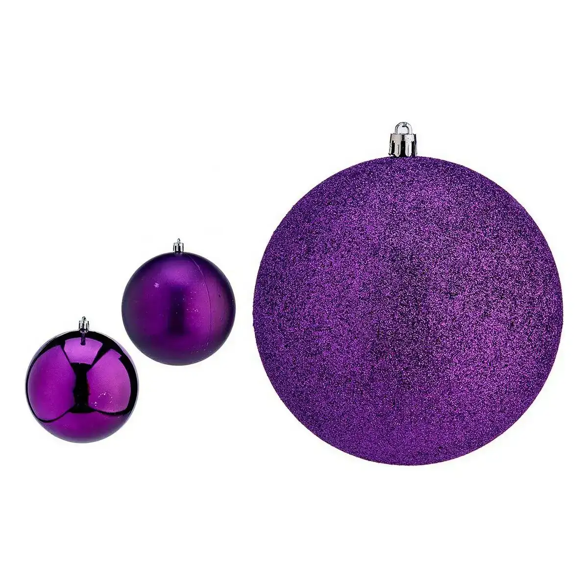 Boules de noel o 12 cm violet pvc_1177. DIAYTAR COTE D'IVOIRE - Votre Destination pour un Shopping Unique. Parcourez notre catalogue et trouvez des articles qui expriment votre singularité et votre style.