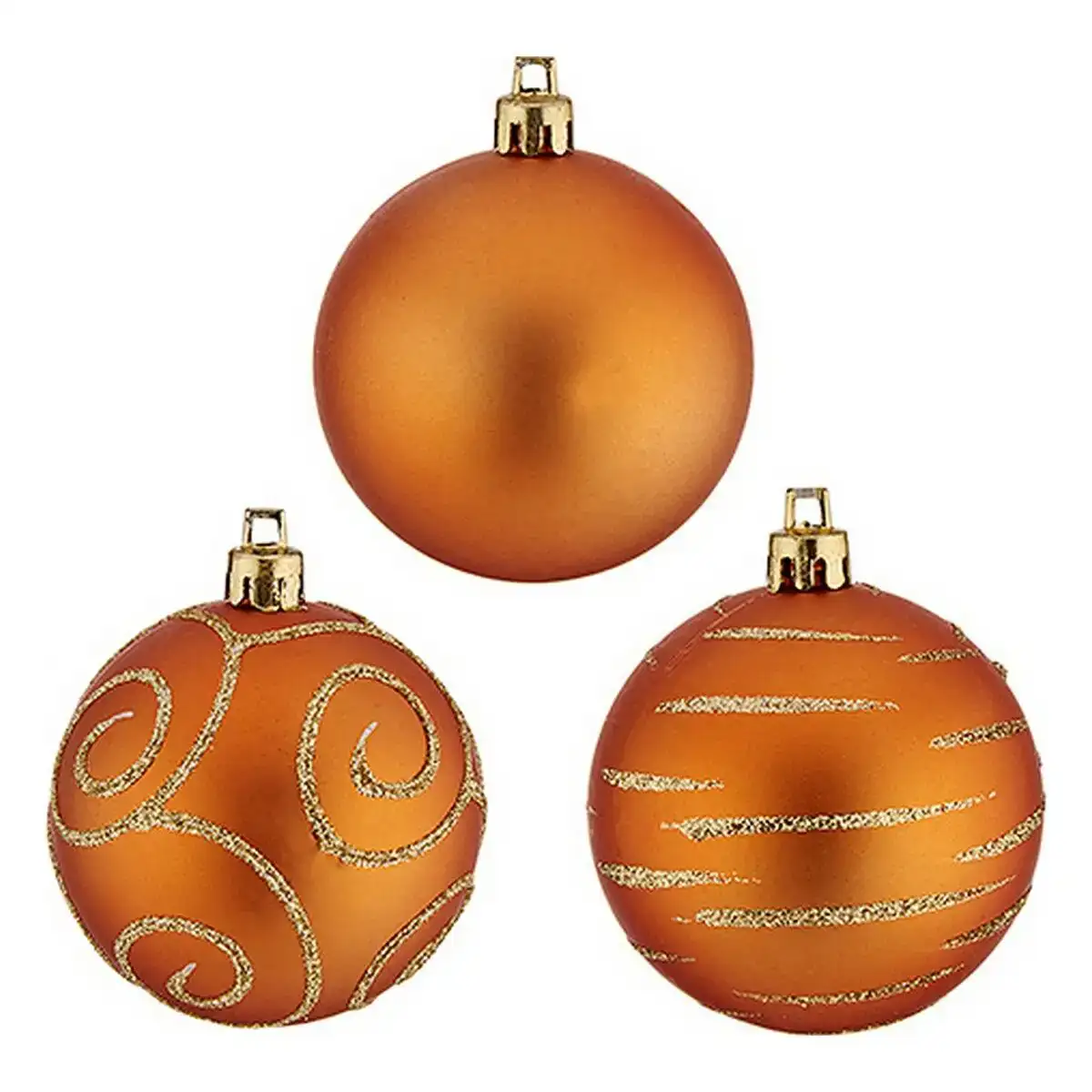 Boules de noel o 6 cm 30 unites orange pvc_6561. DIAYTAR COTE D'IVOIRE - L'Univers de l'Élégance Accessible. Plongez dans notre catalogue et choisissez des produits qui allient sophistication et accessibilité pour un shopping exquis.