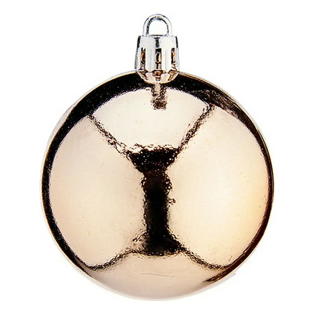 Boules de noel o 6 cm pvc champagne_5911. Bienvenue chez DIAYTAR COTE D'IVOIRE - Où Choisir est une Invitation au Voyage. Explorez notre boutique en ligne et découvrez des produits qui vous transportent dans l'univers du Côte d'Ivoire.