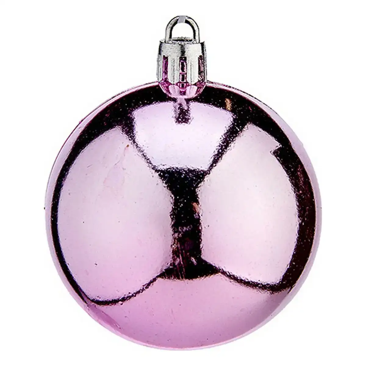 Boules de noel o 6 cm rose plastique_4195. DIAYTAR COTE D'IVOIRE - Là où Chaque Produit est une Trouvaille Unique. Découvrez notre boutique en ligne et trouvez des articles qui vous distinguent par leur originalité.