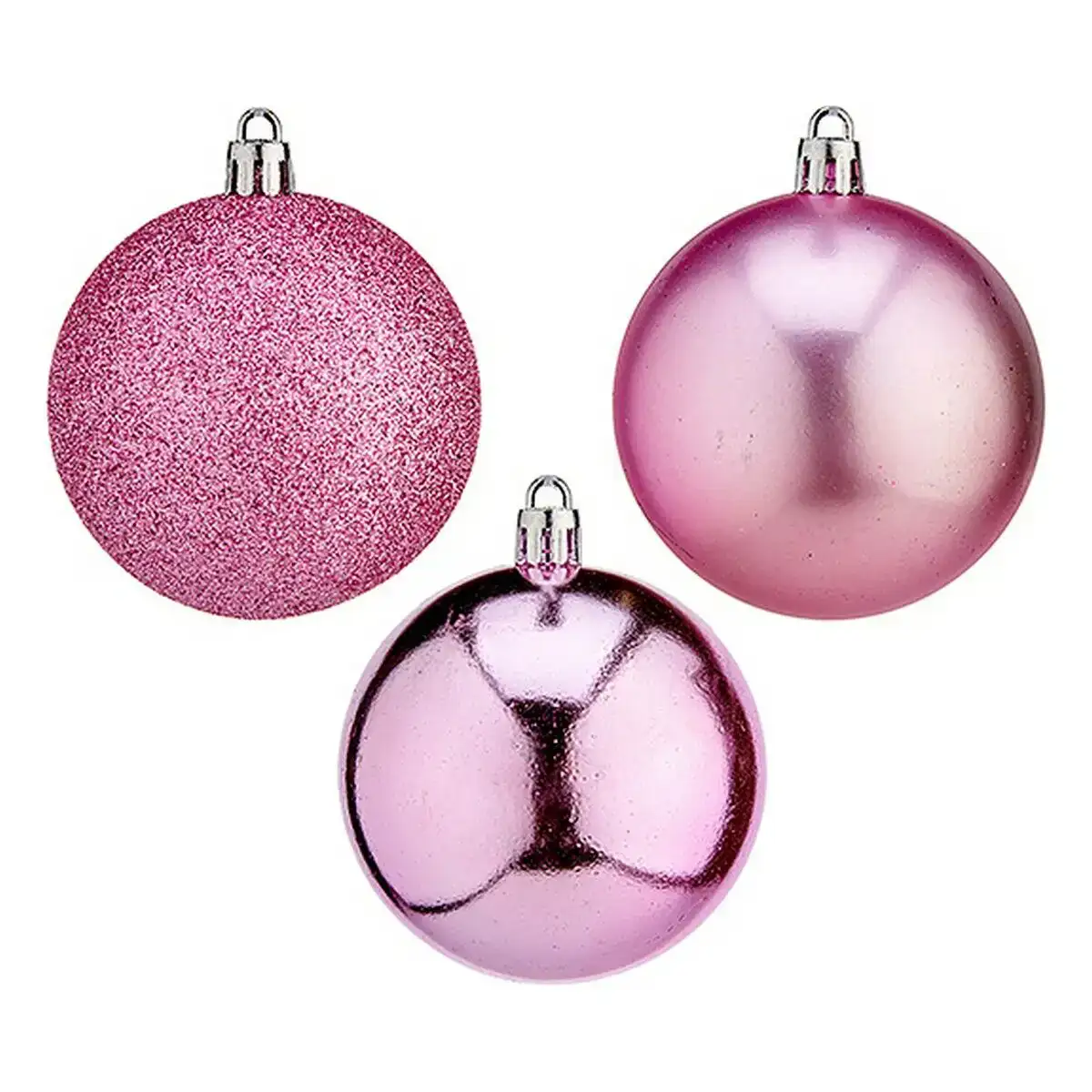 Boules de noel o 7 cm 20 unites rose pvc_4053. DIAYTAR COTE D'IVOIRE - Où Chaque Achat Raconte une Histoire. Explorez notre boutique en ligne et créez votre propre narration à travers notre diversité de produits, chacun portant une signification unique.