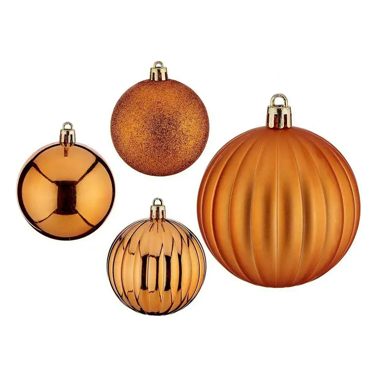 Boules de noel o 7 cm orange_5078. DIAYTAR COTE D'IVOIRE - Où la Tradition Renouvelée Rencontre l'Innovation. Explorez notre gamme de produits qui fusionnent l'héritage culturel avec les besoins contemporains.