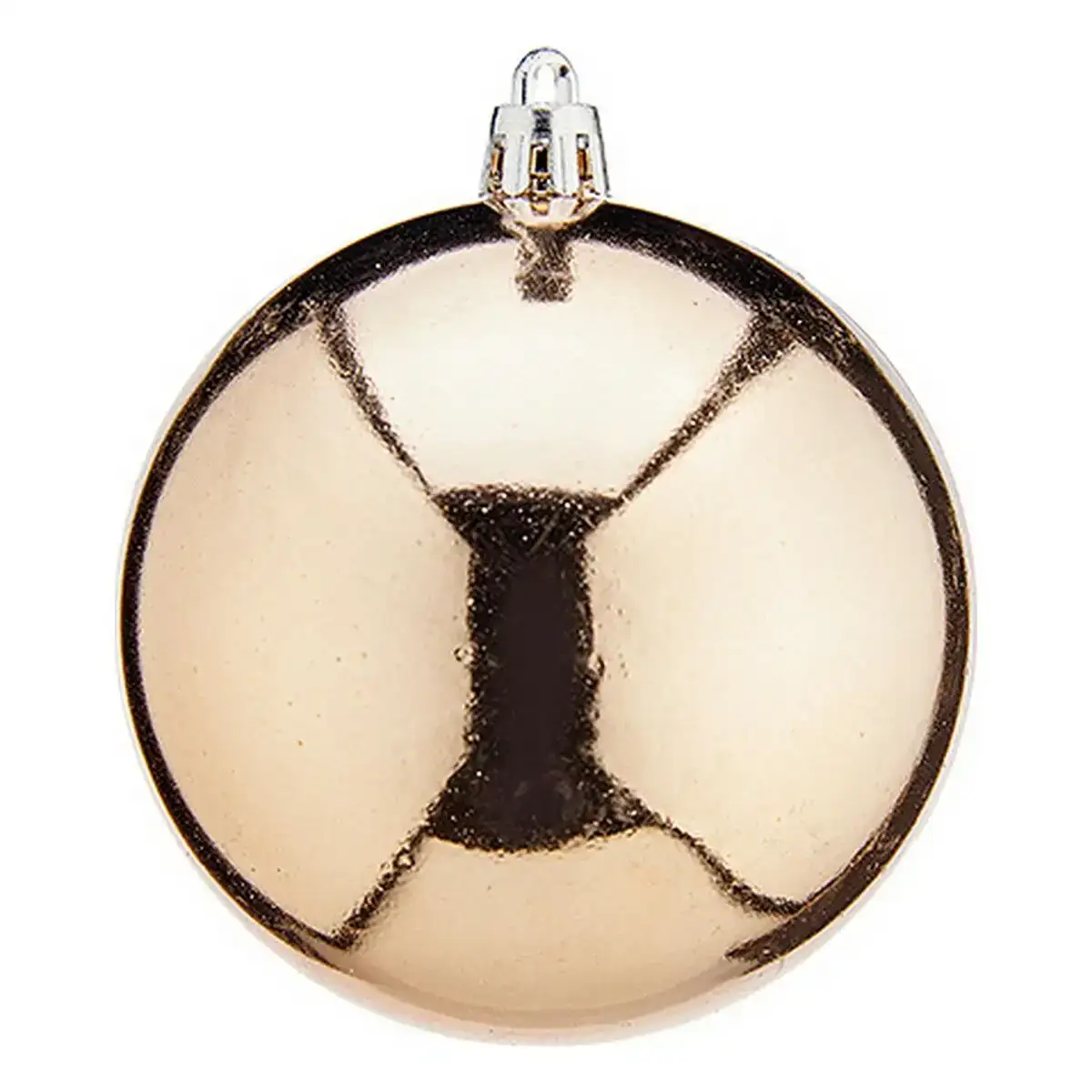 Boules de noel o 8 cm 16 unites plastique champagne 8 x 9 x 8 cm_2092. DIAYTAR COTE D'IVOIRE - Là où Choisir est un Acte d'Amour pour le Côte d'Ivoire. Explorez notre gamme et choisissez des produits qui célèbrent la culture et l'artisanat du pays.