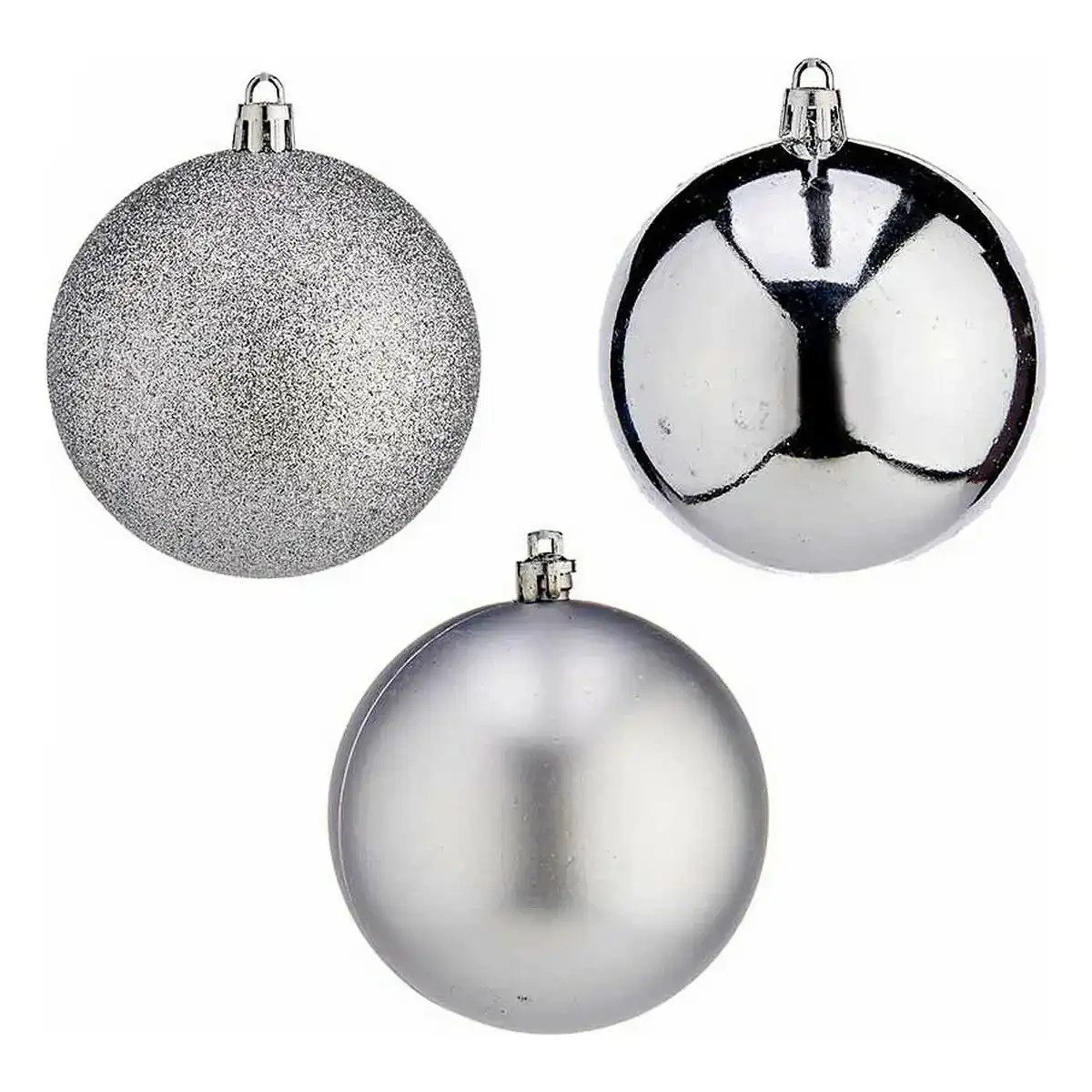Boules de noel o 8 cm 20 unites 19 x 19 x 35 cm argente pvc_8933. DIAYTAR COTE D'IVOIRE - Où Choisir est une Découverte. Parcourez notre catalogue et trouvez des articles qui éveillent votre curiosité et enrichissent votre expérience shopping.