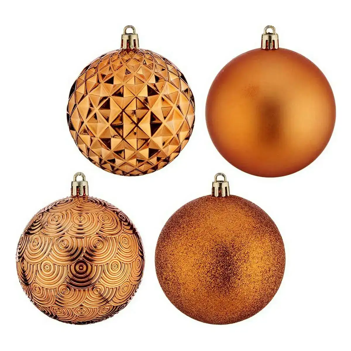 Boules de noel o 8 cm 30 unites orange pvc_6836. DIAYTAR COTE D'IVOIRE - Où Choisir est un Plaisir Responsable. Explorez notre boutique en ligne et adoptez des produits qui reflètent notre engagement envers la durabilité.