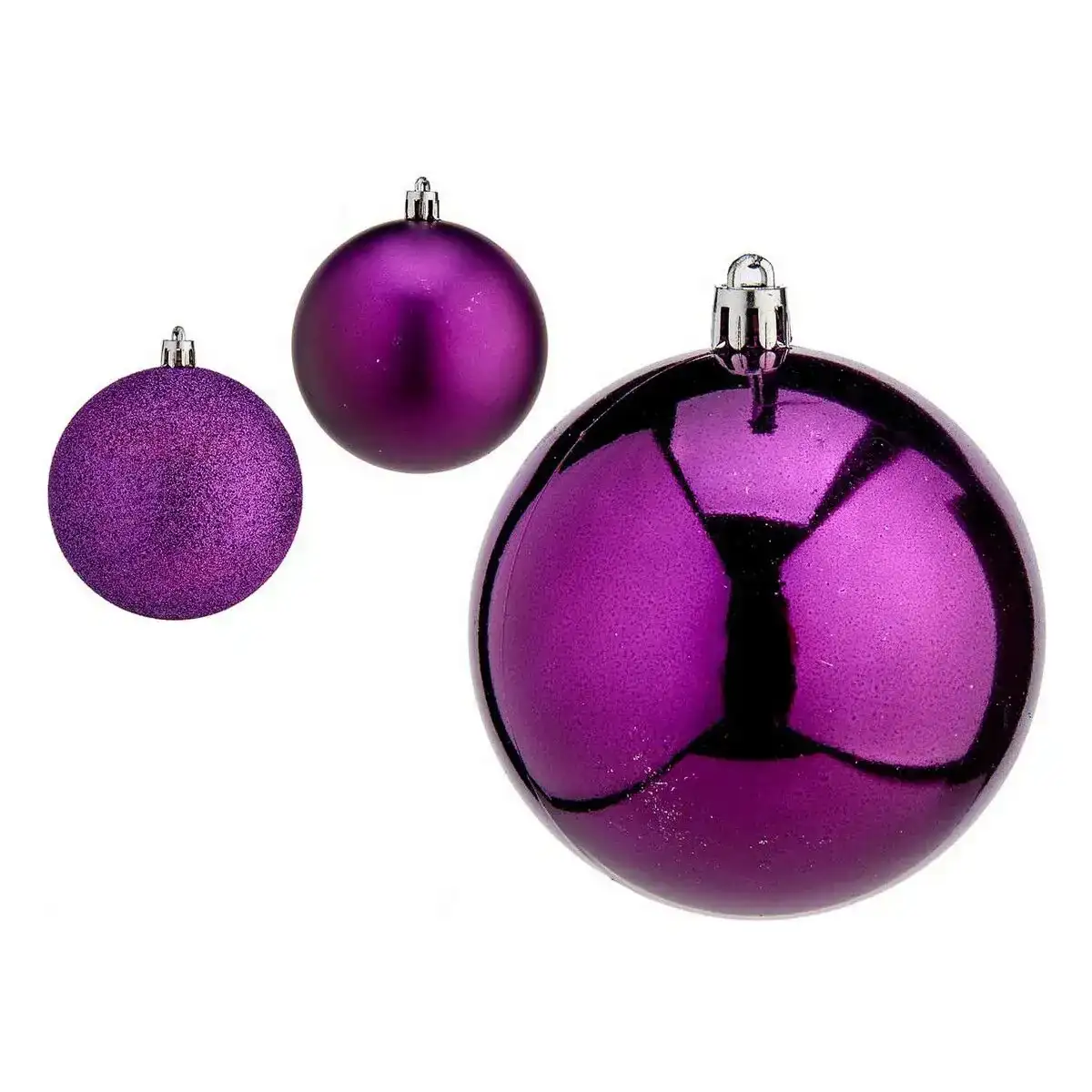 Boules de noel o 8 cm violet plastique 8 x 9 x 8 cm_8509. Entrez dans l'Univers de DIAYTAR COTE D'IVOIRE - Où Choisir est un Plaisir. Explorez notre catalogue diversifié et trouvez des articles qui reflètent vos goûts et votre personnalité.