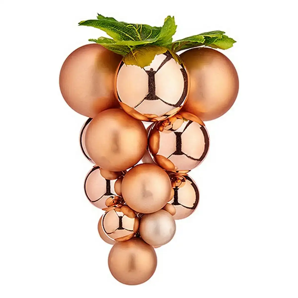 Boules de noel petit raisins 18 x 12 x 20 cm marron plastique_1123. DIAYTAR COTE D'IVOIRE - Où Choisir Devient une Expérience Personnalisée. Explorez notre boutique en ligne pour découvrir des produits qui s'adaptent à votre style et à votre essence.