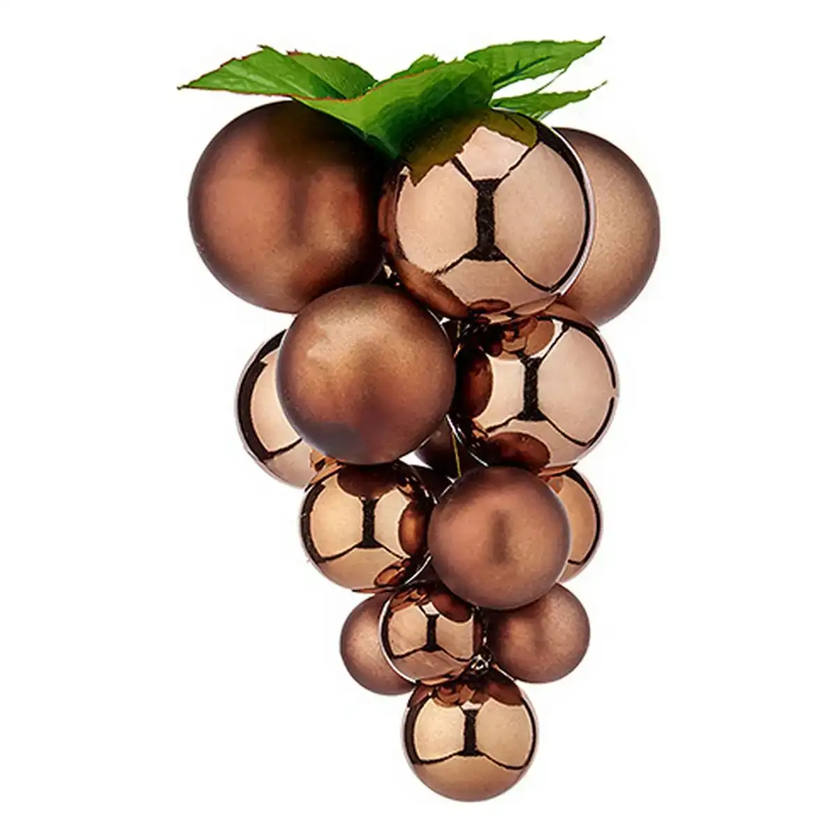 Boules de noel petit raisins marron plastique 14 x 14 x 25 cm_3231. Entrez dans l'Univers de DIAYTAR COTE D'IVOIRE - Où Choisir est un Plaisir. Explorez notre catalogue diversifié et trouvez des articles qui reflètent vos goûts et votre personnalité.