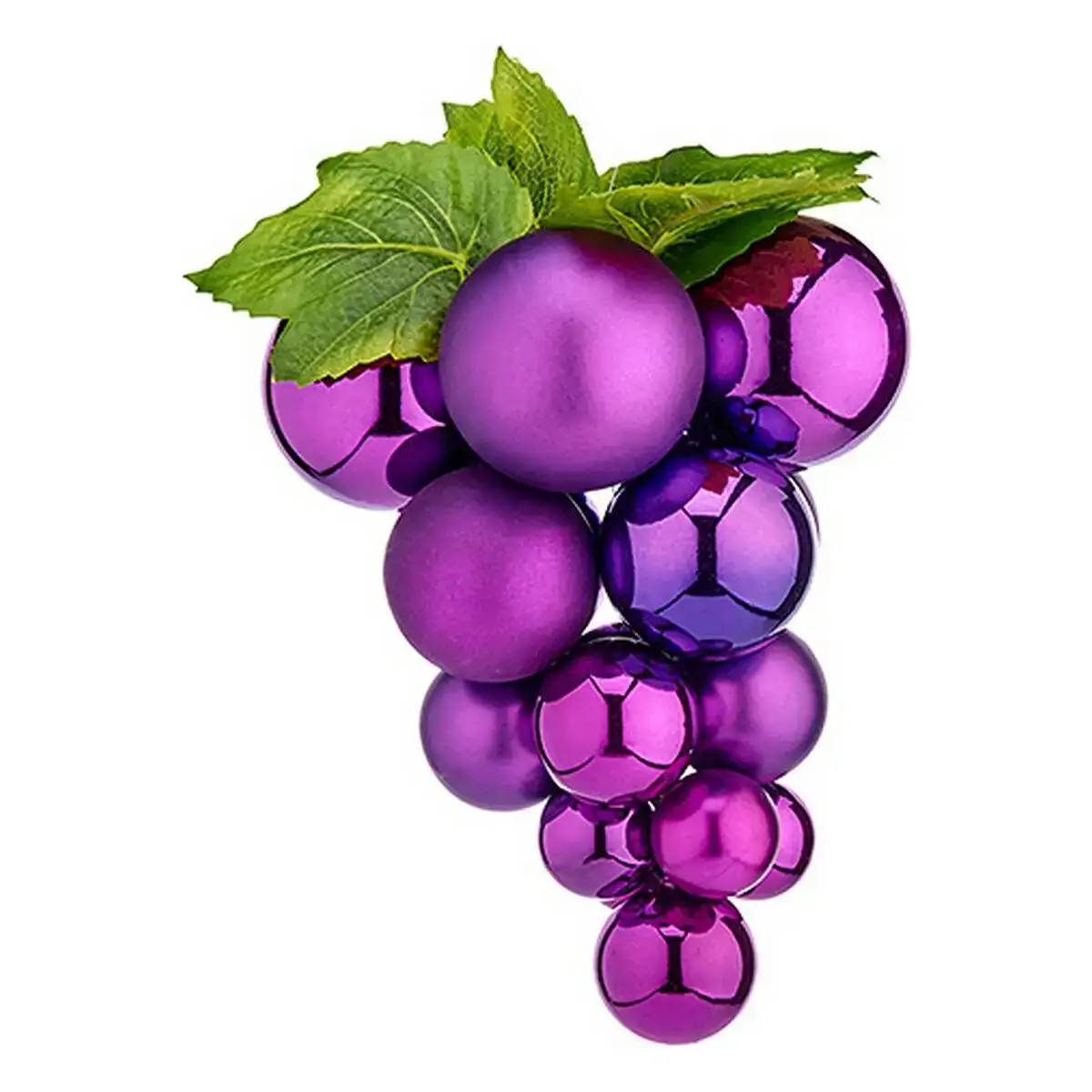 Boules de noel petit raisins violet plastique 18 x 24 x 18 cm_6655. Bienvenue chez DIAYTAR COTE D'IVOIRE - Là où les Désirs Prendent Vie. Explorez notre boutique en ligne et laissez-vous séduire par des articles qui font écho à vos aspirations et à votre style unique.