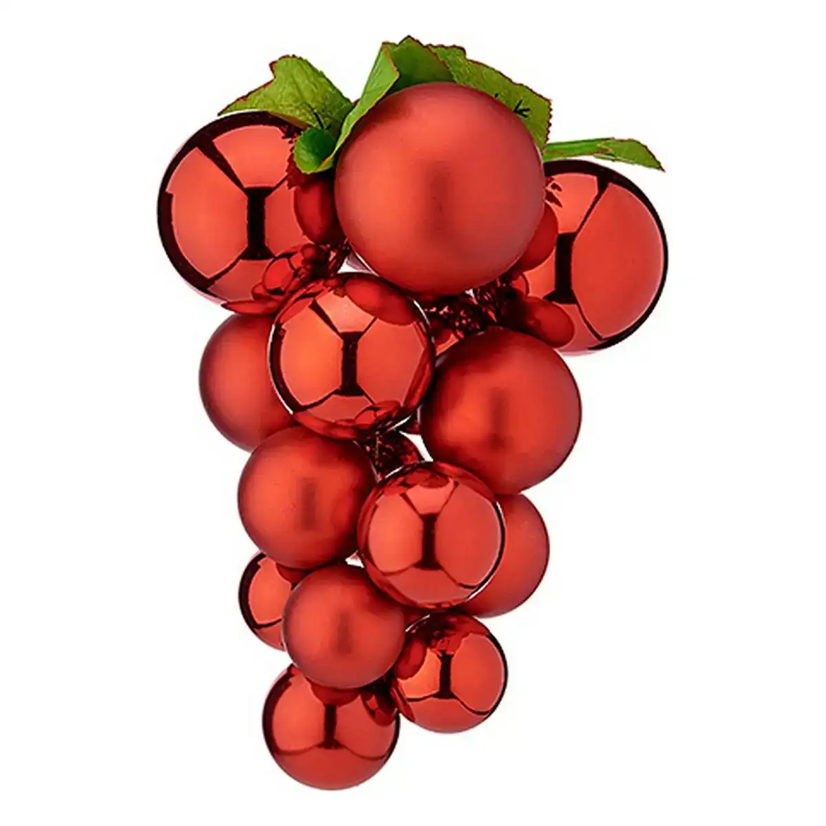 Boules de noel raisins petit rouge plastique 15 x 15 x 20 cm_9140. Entrez dans l'Univers de DIAYTAR COTE D'IVOIRE - Où l'Élégance et la Variété se Rencontrent. Parcourez notre catalogue pour dénicher des articles qui ajoutent une touche d'élégance à votre vie.