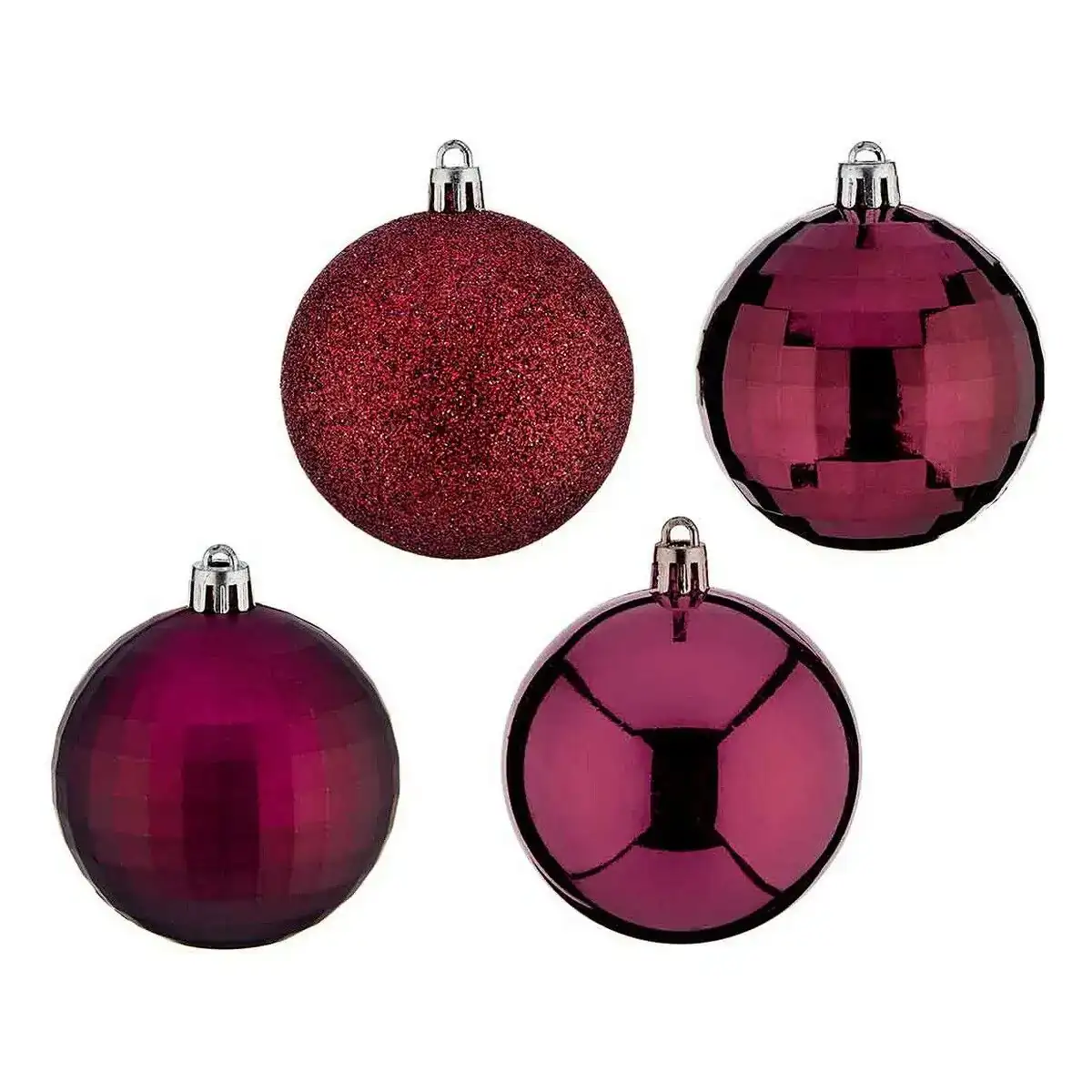 Boules de noel violet o 7 cm_1366. DIAYTAR COTE D'IVOIRE - Là où le Shopping devient une Fête des Sens. Plongez dans notre univers et choisissez des produits qui éveillent votre goût pour l'esthétique et l'authenticité.